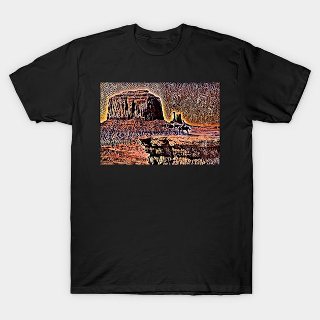 Wild West Nostalgia T-Shirt by DravenWaylon